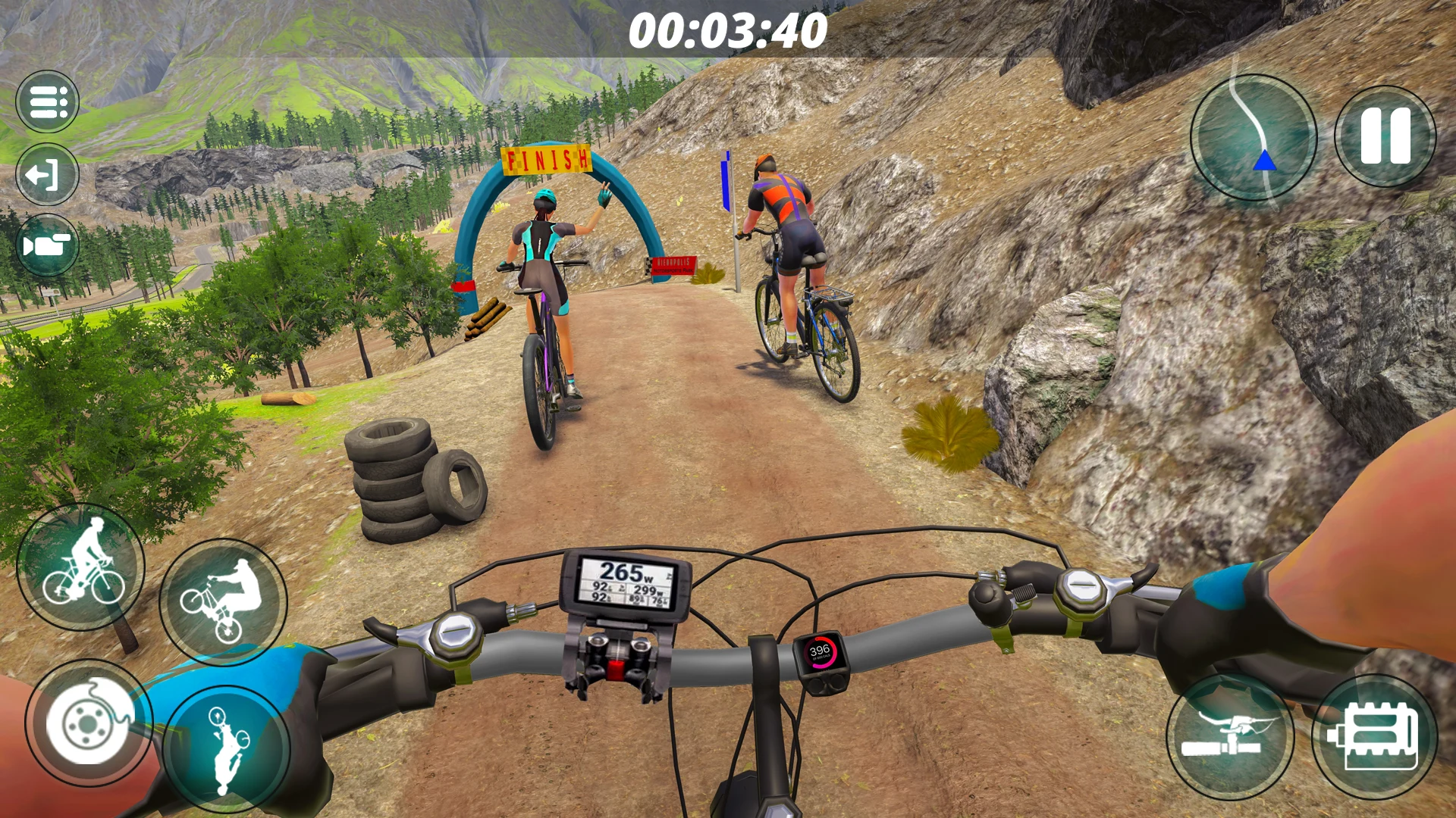 Xtreme BMX Offroad Cycle Game screenshot