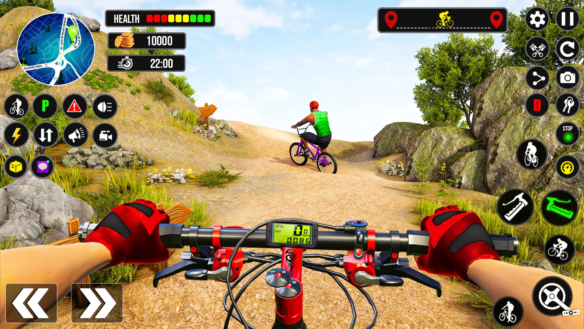 Xtreme BMX Offroad Cycle Game screenshot